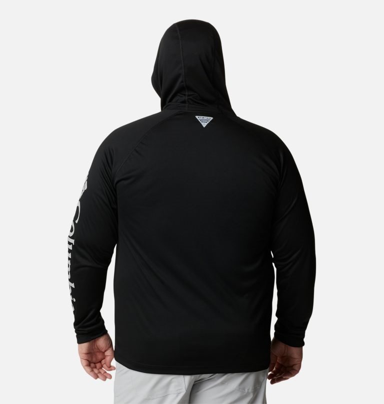 Men's Columbia PFG Terminal Tackle Hoodie Black | Plus Size CA-A41LC